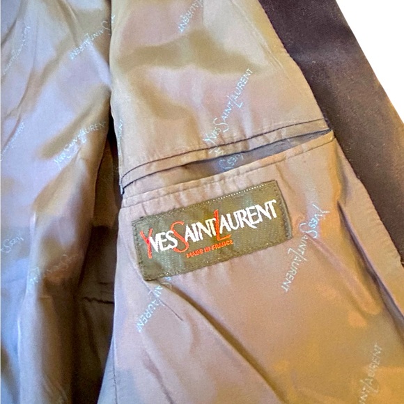 St Laurent Midnight Blue Blazer - Picture 5 of 6